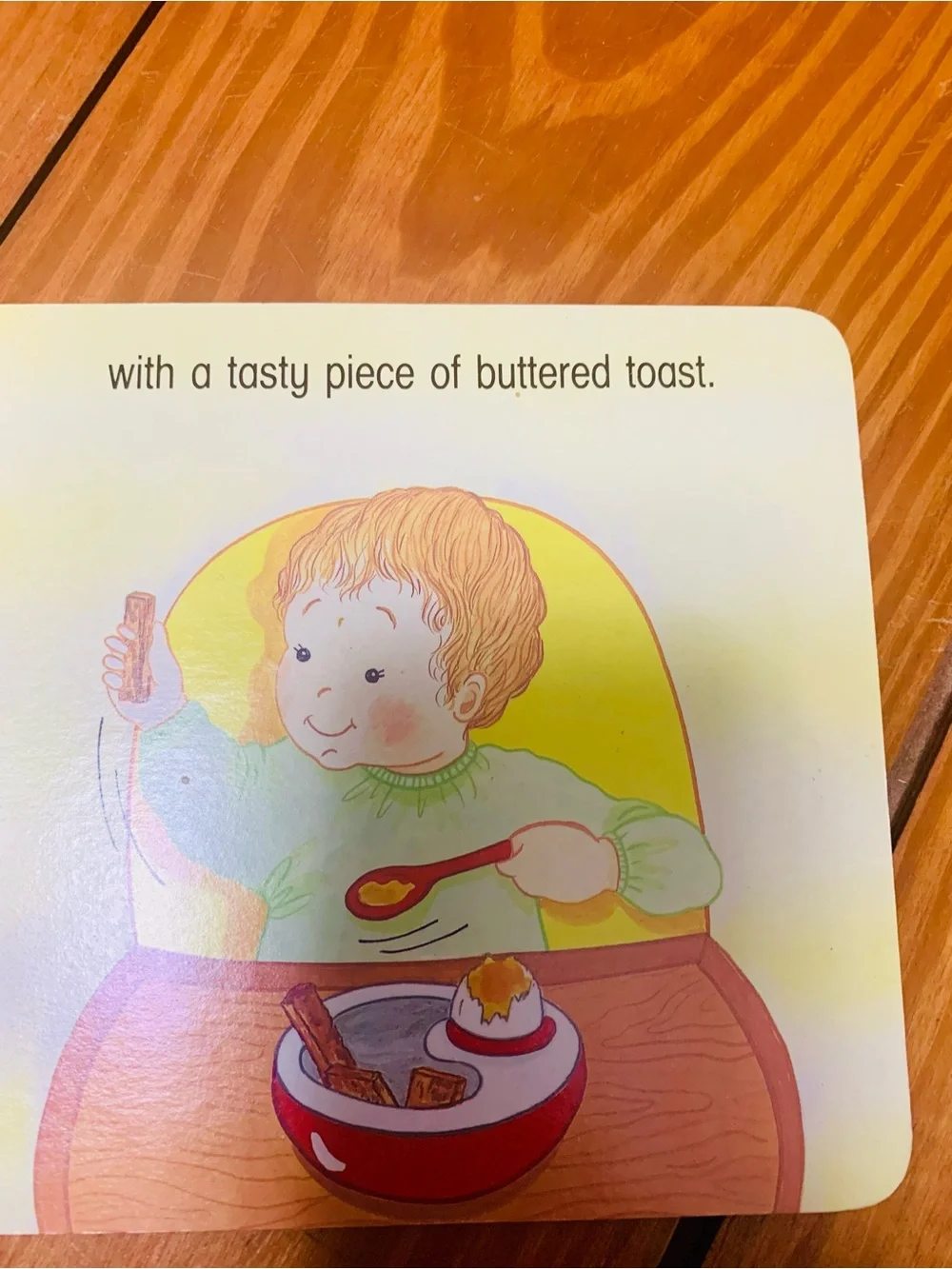 Tiny Tots Meal-Time Board Book - Green